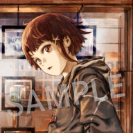 イラストレーター・安倍吉俊さんが描き下ろした『serial experiments lain』の主人公・岩倉玲音（サンプル）／画像は<a href="https://www.mangaz.com/" target="_blank">『CONTINUE』公式X</a>から