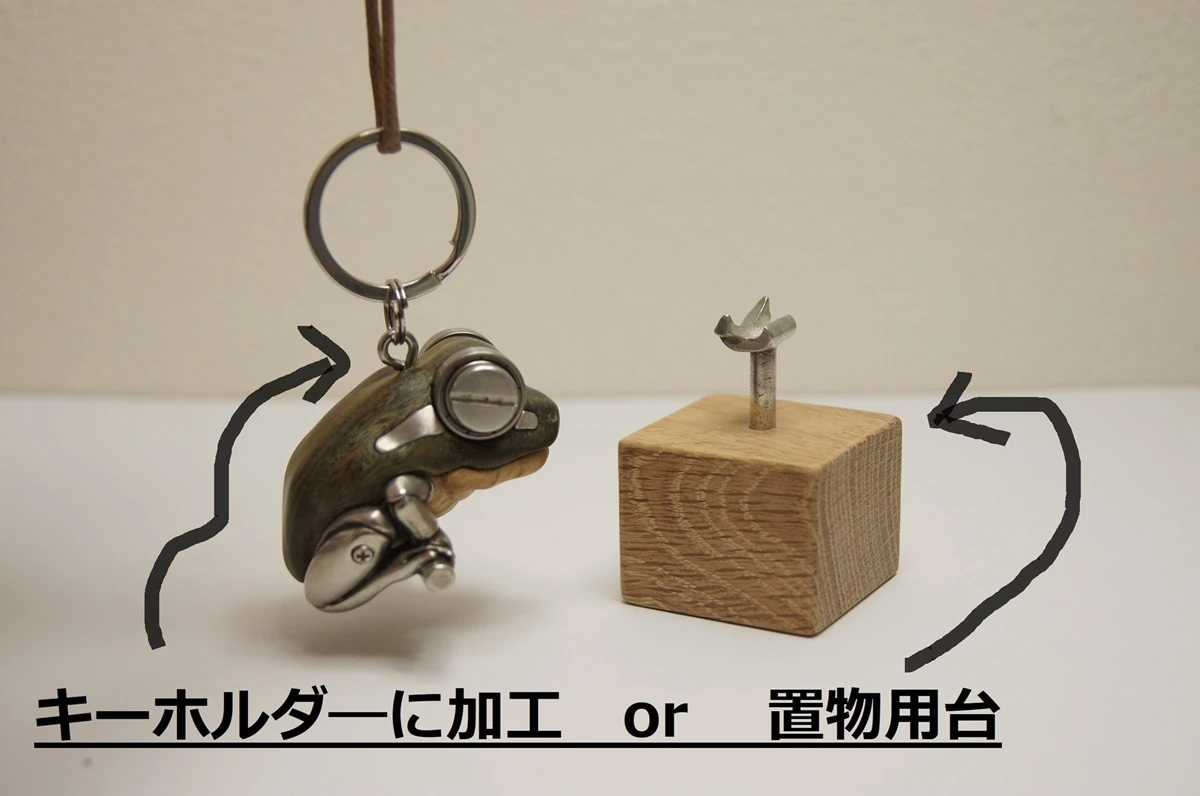 キーホルダーやフィギュアとして購入できます
