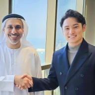 総額10.7億円を資金調達したREJECTのオーナー甲山翔也さんと、Gyrfalcon Holding LLCのSultan AlDarmakiさん