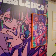 はなぶし個展「ブレインマシーン04」会場風景3