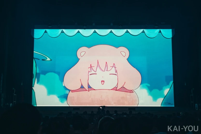 プレゼントを渡すメルティ
