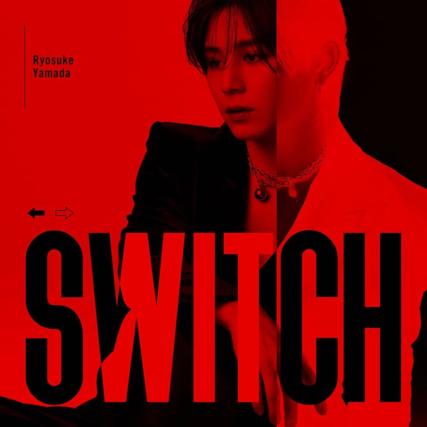 山田涼介さんの1st Digital Single「SWITCH」ジャケット／画像はStorm Labels公式サイトから