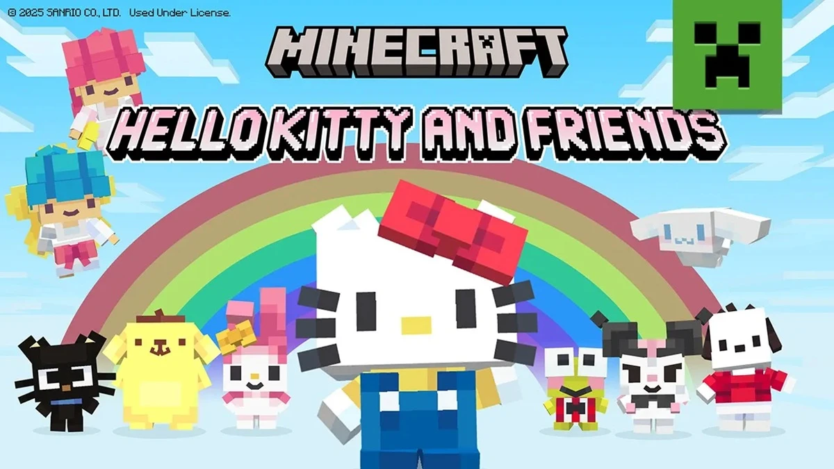 ゲーム『Minecraft』のDLC「Hello Kitty and Friends」