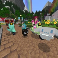 『Minecraft』DLC「Hello Kitty and Friends」のスクリーンショット