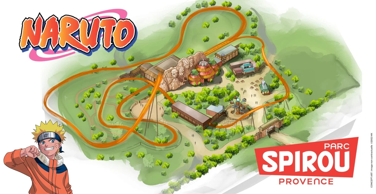 フランスの遊園地に『NARUTO』特化エリアが誕生　火影岩も再現？