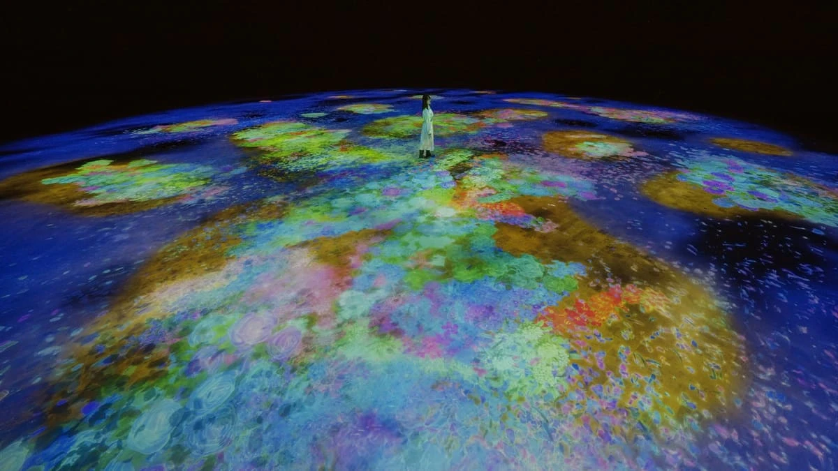 アート空間「teamLab Phenomena Abu Dhabi」先行公開作品6