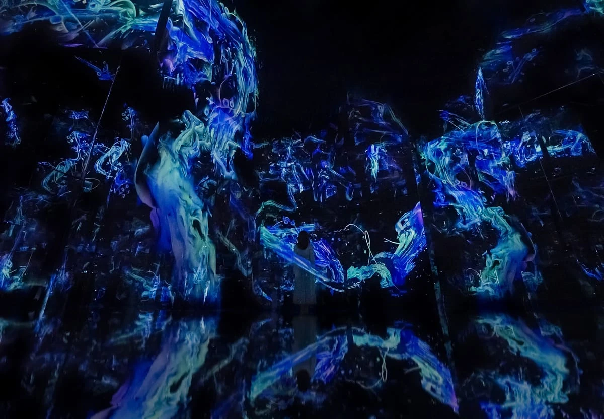 アート空間「teamLab Phenomena Abu Dhabi」先行公開作品5