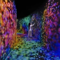 アート空間「teamLab Phenomena Abu Dhabi」先行公開作品11