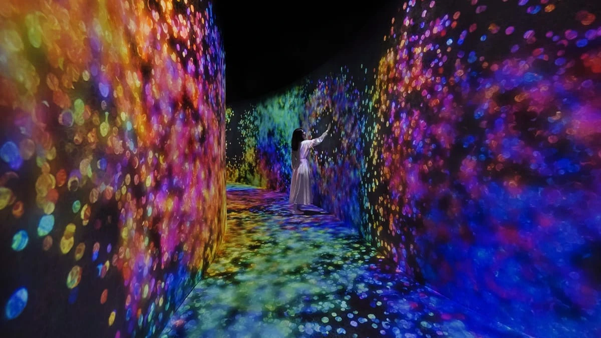 アート空間「teamLab Phenomena Abu Dhabi」先行公開作品11