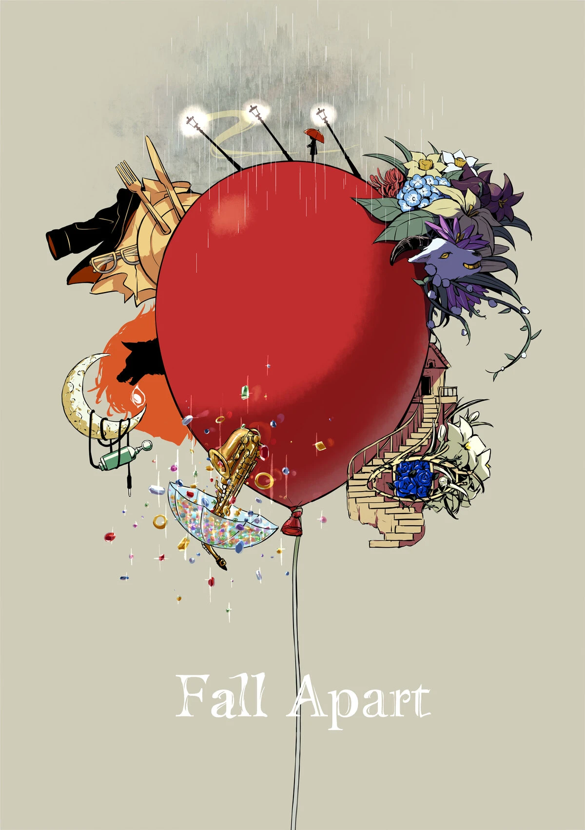 『Fall Apart』映像盤ジャケット