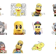 ぽこピーの新しいLINEスタンプ「ぽこピーのらいんすたんぷ」