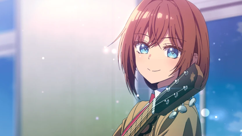 アニメ『真夜中ハートチューン』歌手を目指す井ノ華六花