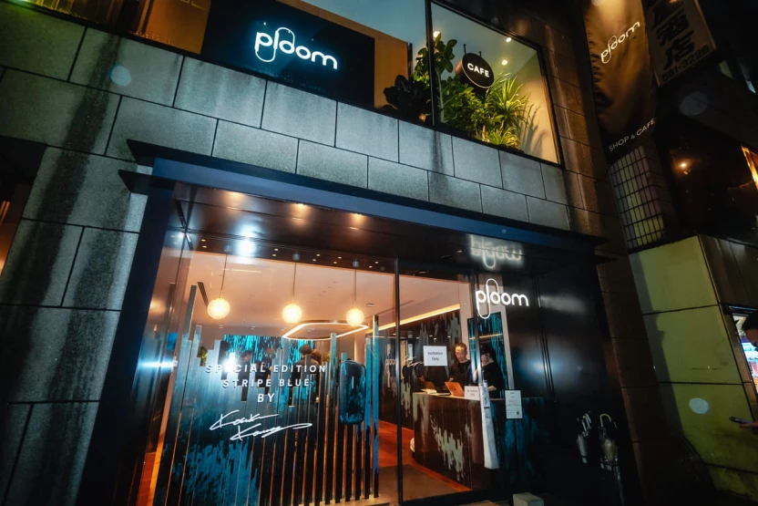 イベント当日のPloom Shop 銀座店